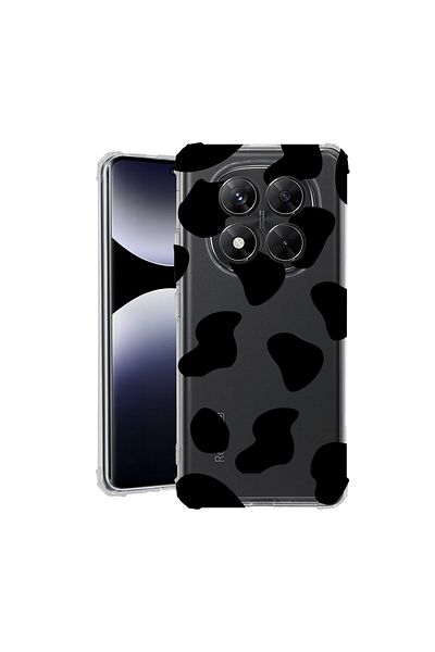bestcase ® Anit Shock Case For Xiaomi Redmi Note 14 Pro 4G, Black Cow, 1997764 AS 784
