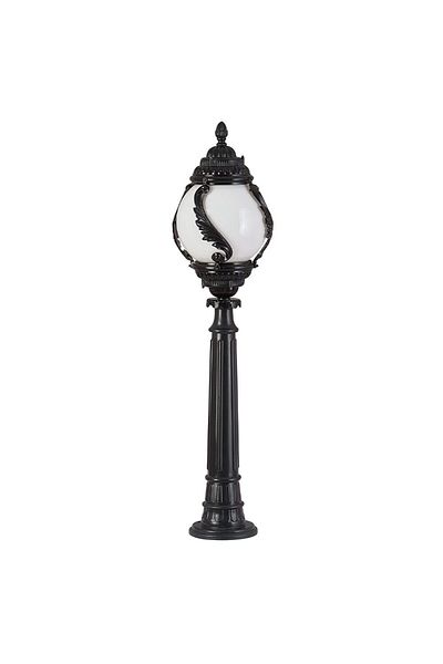 Şanlı PITIC 130CM 1xE27 ALUMINIU NEGRU, SANLI DECORATIV
