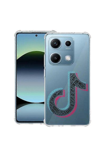 bestcase ® Anit Shock Case For Xiaomi Redmi Note 14S, Calligraphy TikTok, 1997762 AS 1545