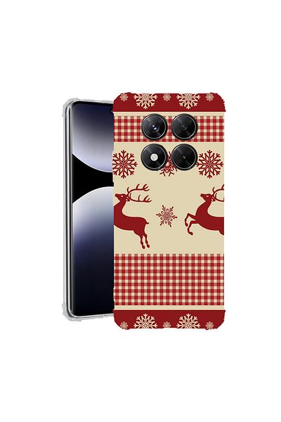 bestcase ® Anit Shock Case For Xiaomi Redmi Note 14 Pro 4G, Xmas Pattern, 1997764 AS 1363