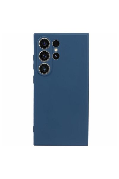 bestcase ® Premium Silicon Case For Samsung Galaxy S24 Ultra, Dark Blue