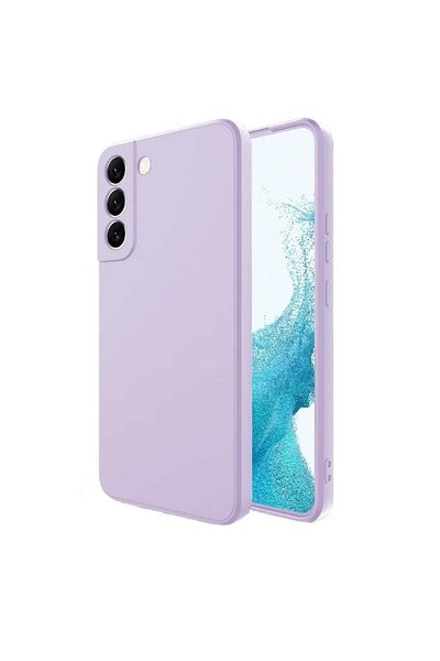 bestcase ® Premium Silicon Case For Samsung Galaxy S22, Lilac