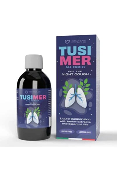 Human Care Tusimer Hight 200 ml, soothing nighttime cough and restoring airways