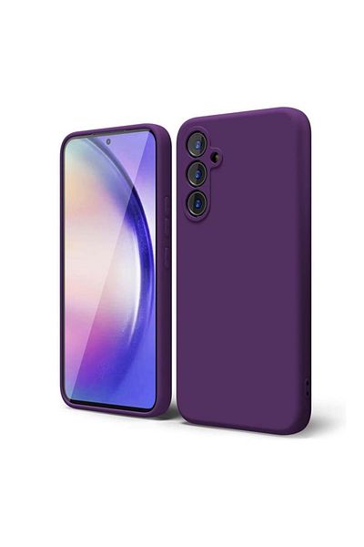 bestcase ® Premium Silicon Case For Samsung Galaxy S24, Purple