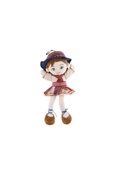 OEM Plush Doll Boy Singing Romanian Folk Music, 36 cm