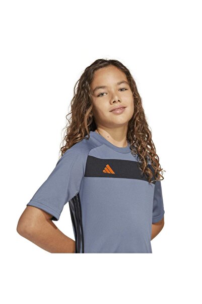 adidas Tiro 25 Essentials Kids Gray Round Neck Jersey