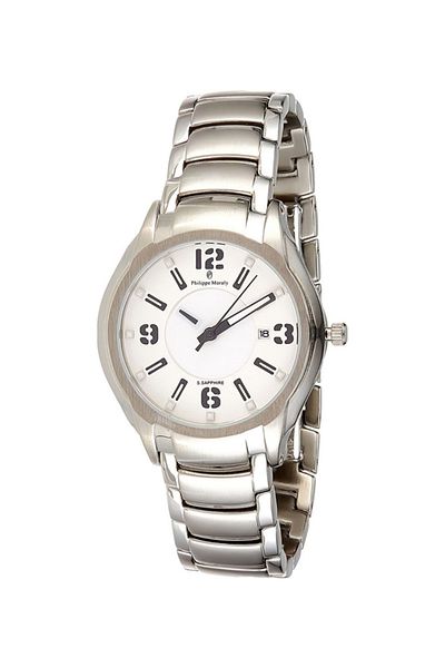 Philippe Moraly Women's Stainless Steel Analog Watch M1322WW