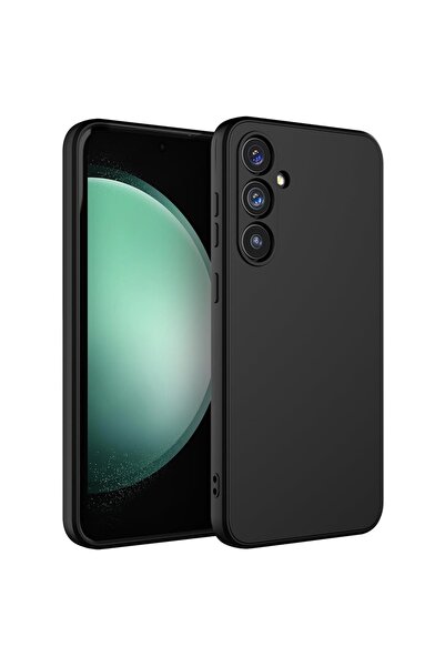 bestcase Carcasă subțire din silicon pentru Samsung Galaxy S23 FE, neagră mată