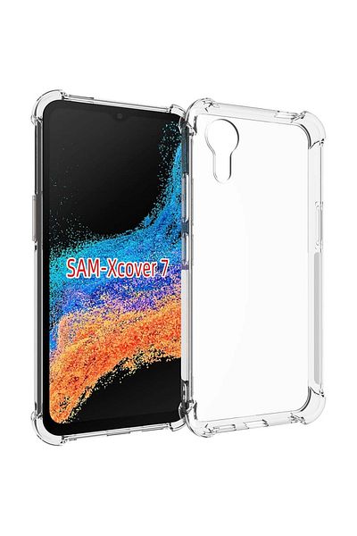 bestcase ® Anti Shock Case For Samsung Galaxy Xcover 7, Transparent