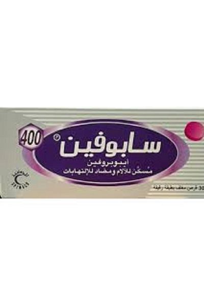 SAPOFEN 400mg 30 Film-Coated Tablets