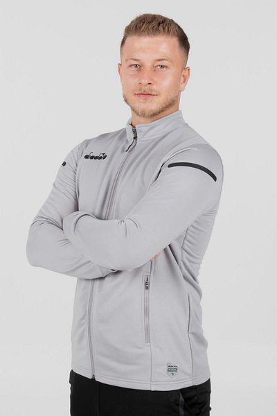Diadora Alto 25 Camping Tracksuit Single Top Γκρι