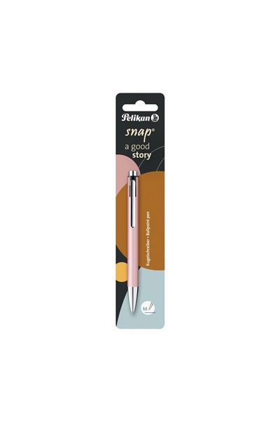 Herlitz Snap K10 Pen, Color Rose Gold, Material Plastic, Blister Pack