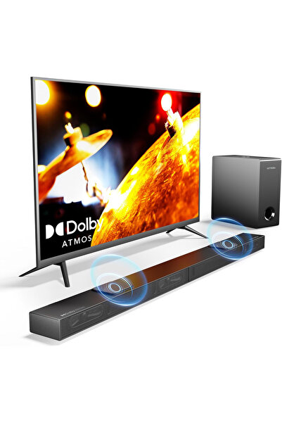 ULTIMEA Nova S70 Dolby Atmos 3.1.2 Kanal Soundbar Subwoofer TV Hoparlörü (U3920)