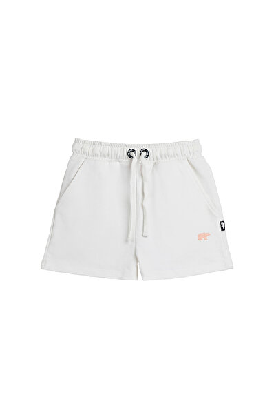 Bad Bear Petra White Girl's Shorts