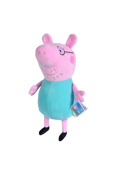 Simba Peppa Pig Plush Toy, Papa Pig, 37 cm