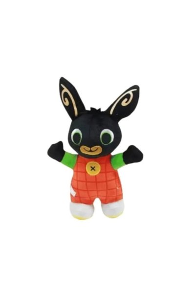MASHASHOP Pachet promo: Mascota de plus, Iepurasul Bing, MASHASHOP, portocaliu, 29 cm + Set Plastilina Intelig