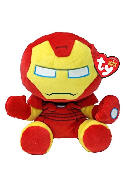 TY Plus Beanie Babies - Soft Marvel Iron Man, 15 cm