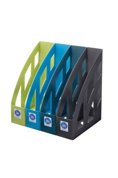 Herlitz File Holder A4, Color Azure, Material Recycled Plastic, Greenline Blue Angel