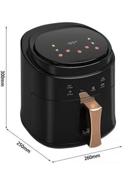 Olympia Multifunctional Air Fryer 8 Liter Large Capacity, German Technology – Digital Touch Control Panel