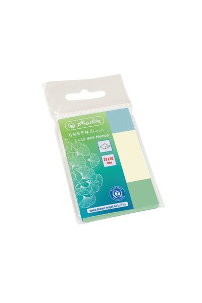 Herlitz Notițe adezive mini, culoare multicoloră, material hârtie, dimensiune...