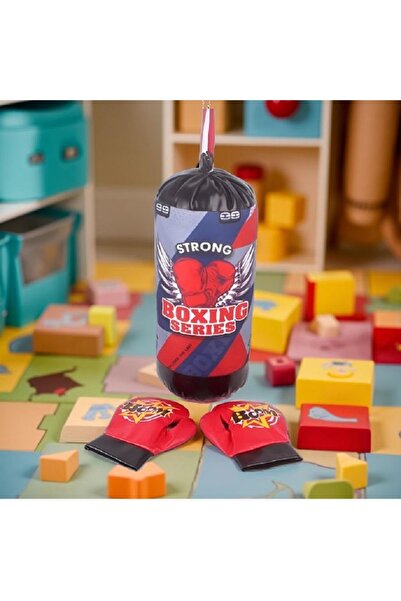 rexa مجموعة ملاكمة للأطفال مع سترة وقفازات