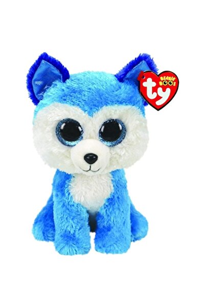 TY Plush toy - Beanie Boos, Blue Husky Puppy, 24 cm