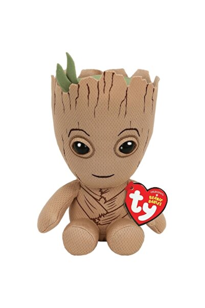 TY Plus Beanie Babies - Marvel, Groot, 15 cm