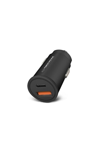 ESPERANZA Incarcator auto EZC111K, 20W, USB-C PD 20W / USB-A QC 3.0, negru