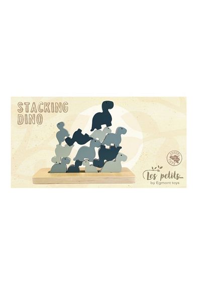Egmont Toys Joc de stivuire cu dinozauri, echilibrare, jucării Egmont