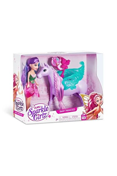 Sparkle Girlz Set de joaca Sparkle Girlz - Papusa cu unicorn