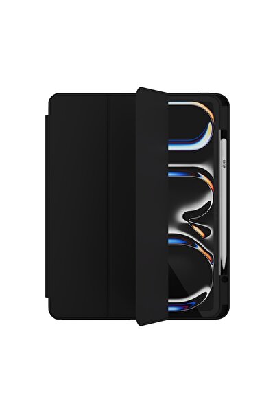 NEXT ONE Husă de protecție Rollcase pentru iPad Pro 13 inch M4 2024 | Negru