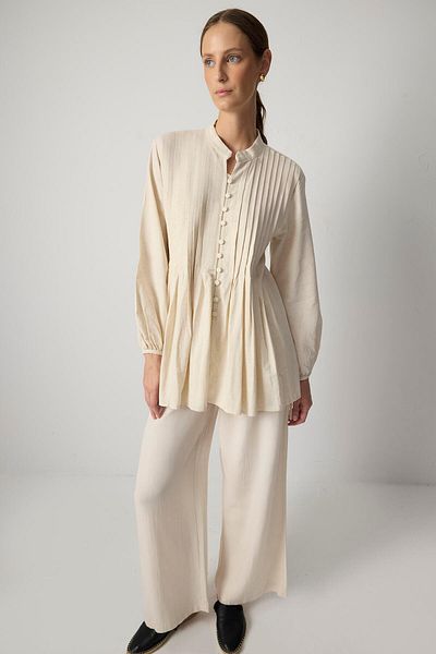 Touché Privé Natural Textured Piles Suit