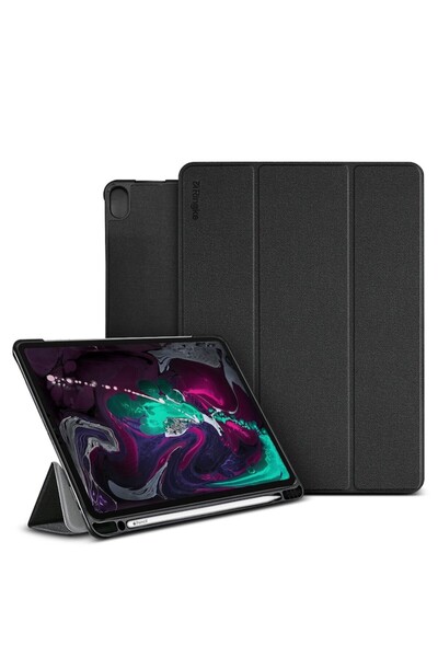 Ringke Husa Book Cover, Ringke, Smart Case, pentru iPad Pro 11 2018, Negru