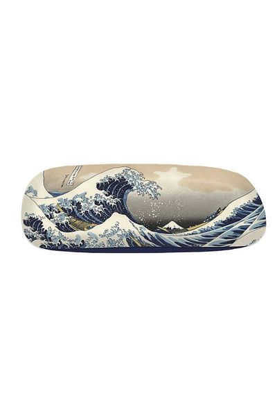 Fridolin Husă cu material textil și protecție pentru ochelari Hokusai - Marele Val,