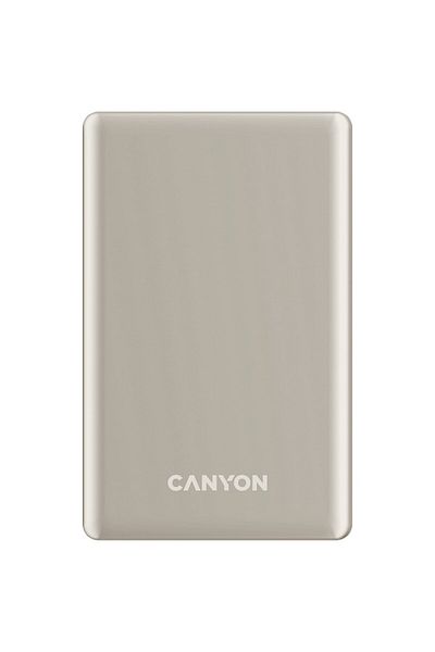 CANYON Baterie externă CANYON, OnPower 510, Slim, 10000mAh, PD20W, Bej