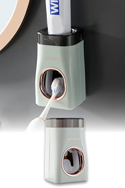 omilife Αυτοκόλλητη θήκη οδοντόκρεμας Πρακτική οργάνωση μπάνιου στον τοίχο Κο...