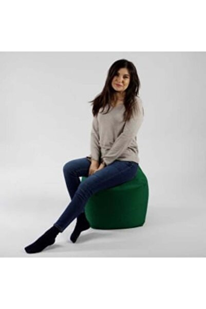 Pufrelax Taburet Cub Pufrelax, Material impermeabil - Verde