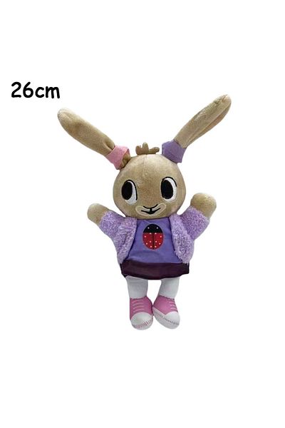 Miniso 8 Kawaii Bunny Plush Toy Cute Cartoon Rabbit Panda Elephant Stuffed Animals Plushie Doll Baby Toys .