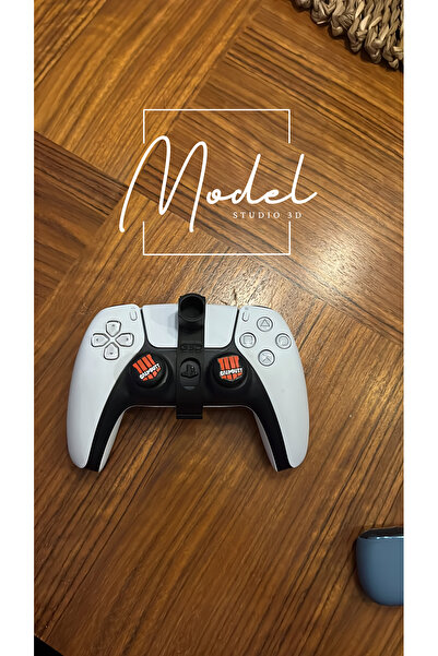 ModelAtölye 3D PS5 Kolu Uyumlu IQOS Tutucu – 3D Baskı Oyuncu Aparatı