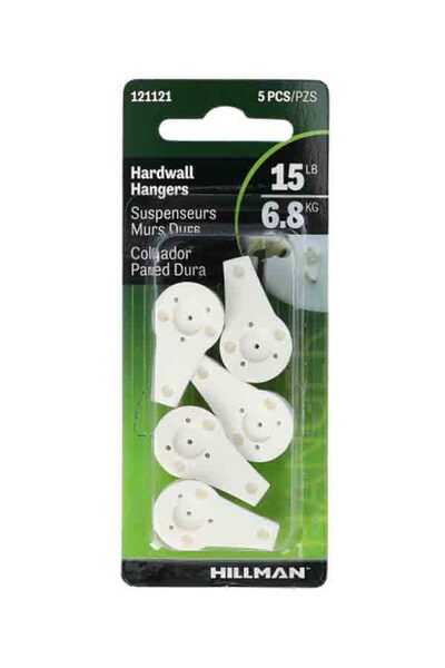 HILLMAN Anchor Wire Plastic Hardwall Hanger 1/2 Inch