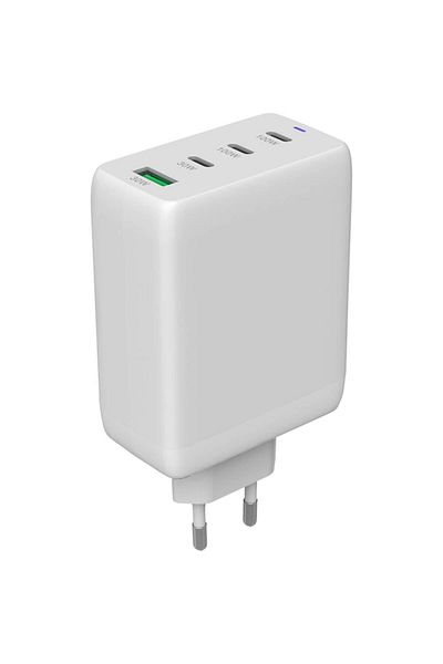 CANYON Network Charger CNS-CUW100ACC, 100 W, 3x USB Type-C PD, 1x USB QC, White