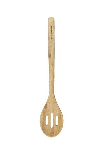 Kitchenaid Dishwasher Safe Eco-Friendly Bamboo Slotted Spoon
