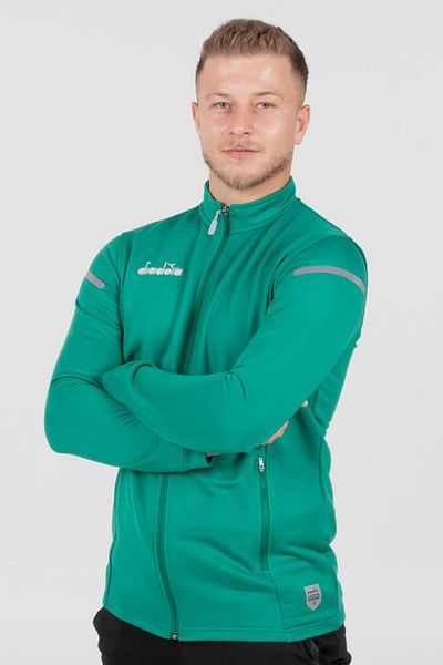 Diadora Alto 25 Camping Tracksuit Single Top Πράσινο