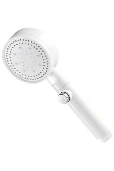 Aptel Cap de dus, 5 functii, plastic, alb