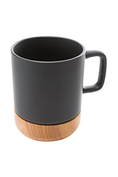 Secret de Gourmet Ceramic and Wood Modern Coffee Mug 430 ml