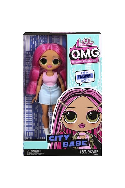 L.O.L. SURPRISE L.O.L Surprise! OPP OMG City Babe Doll, 27 cm