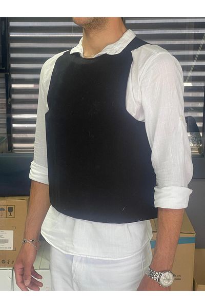 Wolff Steel Vest - Stab Proof Impact Protector - Adjustable Safety Vest