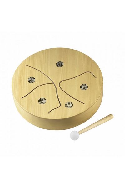Egmont Toys Musical Instrument Wooden Drum,