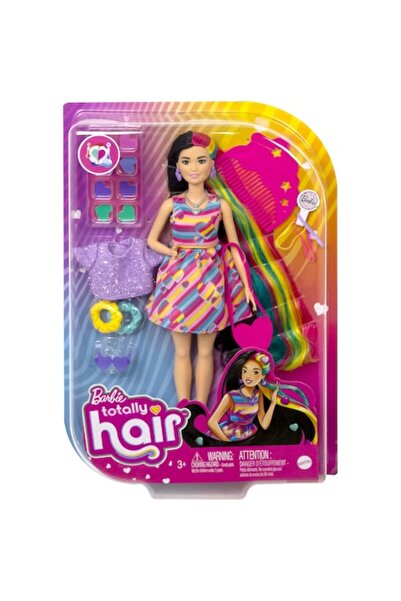 Barbie Păpușă cu păr total, brunetă