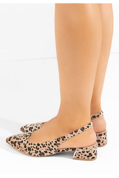 B T Shoes Sharee leopard high heel shoes